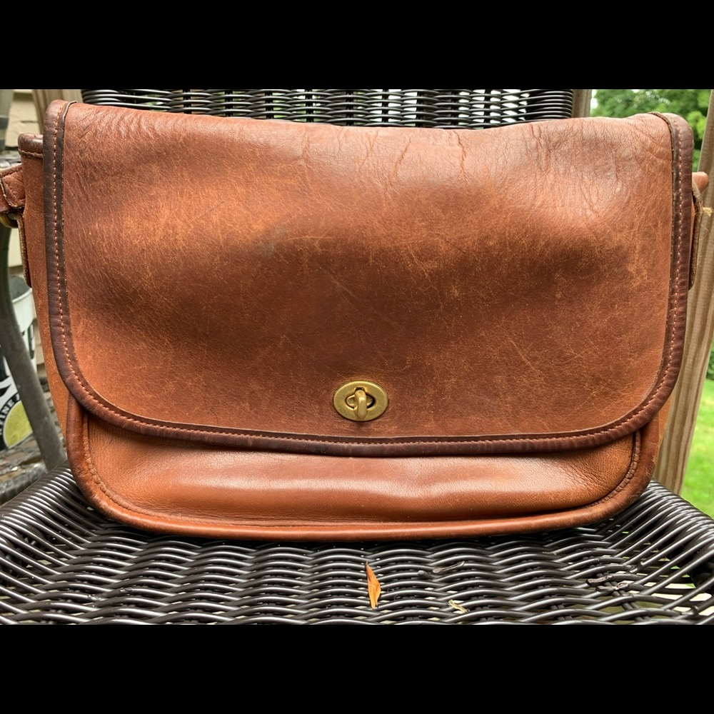 Coach crossover purse.